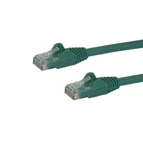 StarTech.com N6PATCH25GN networking cable Green 300" (7.62 m) Cat6 U/UTP (UTP)