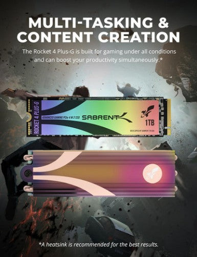 Sabrent Rocket 4 Plus-G M.2 1 TB PCI Express 4.0
