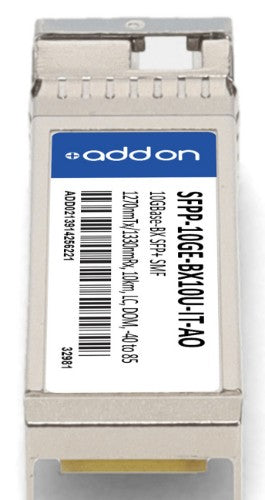 AddOn Networks SFPP-10GE-BX10U-IT-AO network transceiver module Fiber optic 10000 Mbit/s SFP+