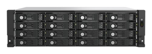 QNAP TL-R1600PES-RP HDD/SSD enclosure Black, Gray 2.5/3.5"