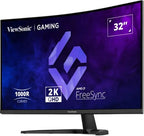 Viewsonic 32" Curved Gaming Monitor computer monitor 32" 2560 x 1440 pixels Quad HD LCD