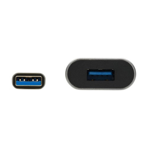 Tripp Lite U330-10M-AL USB cable USB 3.2 Gen 1 (3.1 Gen 1) 393.7" (10 m) USB A 5 Gbit/s Black, Gray