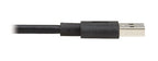 Eaton U444-H4K6-CAP video cable adapter 11.8" (0.3 m) USB Type-A HDMI Black