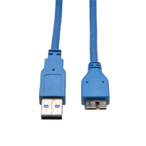 Tripp Lite U326-006 USB cable USB 3.2 Gen 1 (3.1 Gen 1) 72" (1.83 m) USB A Micro-USB B 5 Gbit/s Blue