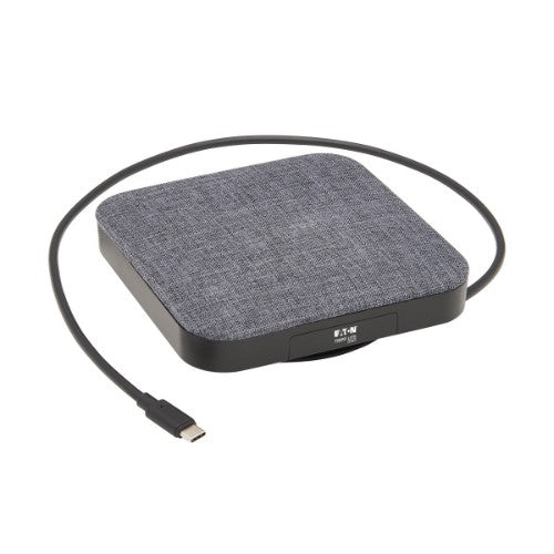 Tripp Lite U442-DOCK17-GY laptop dock/port replicator Wired USB 3.2 Gen 1 (3.1 Gen 1) Type-C Gray