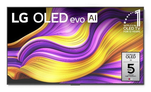 LG OLED evo AI OLED65G5WUA TV 65" 4K Ultra HD Smart TV Wi-Fi Black