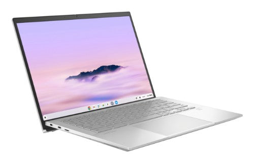 ASUS Chromebook Plus CX54 CX5403CMA-DB722-T Intel Core Ultra 7 155U 14" Touchscreen WQXGA 32 GB LPDDR5x-SDRAM 512 GB SSD Wi-Fi 6E (802.11ax) ChromeOS Silver