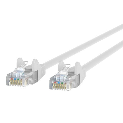 Belkin A3L980-75-WHT-S networking cable White 900" (22.9 m) Cat6 U/UTP (UTP)