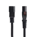 StarTech.com 87L3-8A00-POWER-CORD power cable Black 118.1" (3 m) C14 coupler C13 coupler