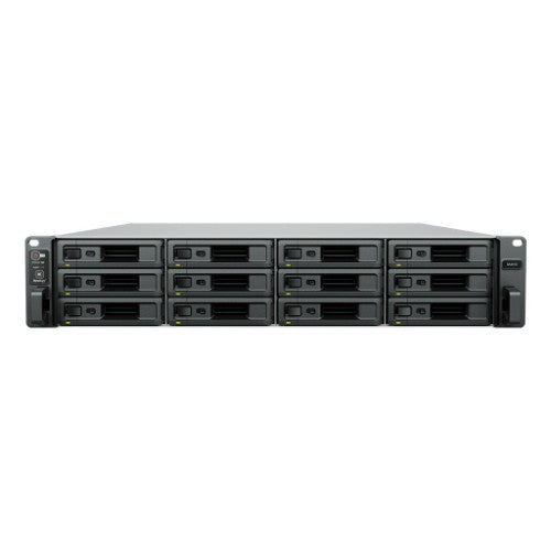 Synology SA SA3410 NAS/storage server Rack (2U) Intel® Xeon® D-1541 16 GB DDR4 DiskStation Manager Black, Gray