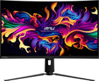MSI MPG 321CURX QD-OLED computer monitor 31.5" 3840 x 2160 pixels 4K Ultra HD Black