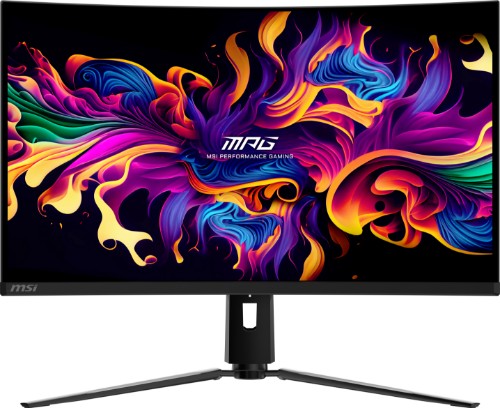 MSI MPG 321CURX QD-OLED computer monitor 31.5" 3840 x 2160 pixels 4K Ultra HD Black