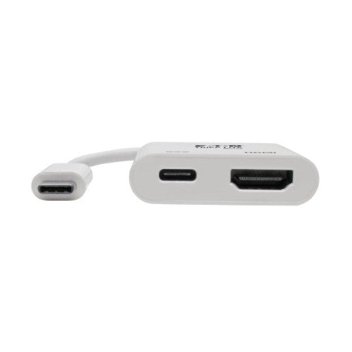 Tripp Lite U444-06N-H4K6WC USB graphics adapter 3840 x 2160 pixels White
