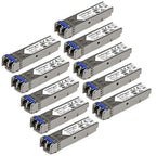 StarTech.com J4859C10PKST network transceiver module Fiber optic 1250 Mbit/s SFP 1310 nm