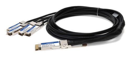 AddOn Networks Q400G-4Q56G-PDAC3M-AO InfiniBand/fibre optic cable 118.1" (3 m) QSFP-DD 4x QSFP56 Twinax Black