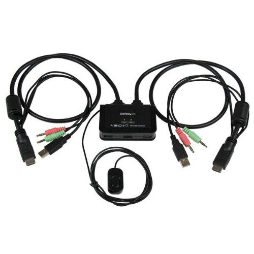 StarTech.com SV211HDUA KVM switch Black