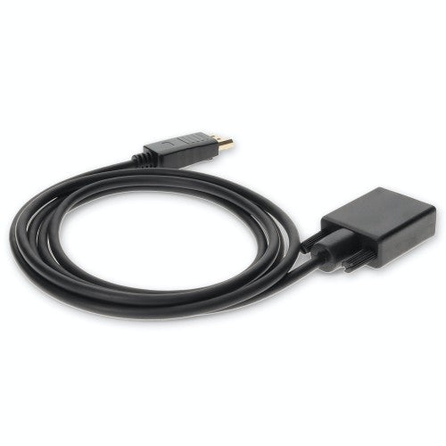 AddOn Networks DISPLAYPORT2VGA2M video cable adapter 78.7" (2 m) DisplayPort VGA (D-Sub) Black