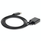 AddOn Networks DISPLAYPORT2VGA2M video cable adapter 78.7" (2 m) DisplayPort VGA (D-Sub) Black