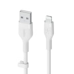 Belkin Cbl Scicone USB-A LTG 2M blc 78.7" (2 m) White