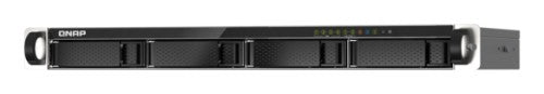 QNAP TS-435XeU NAS Rack (1U) Marvell CN9131 4 GB DDR4 0 TB QNAP QTS Black, Gray