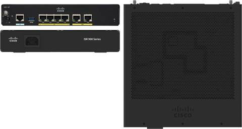 Cisco C931-4P wired router Gigabit Ethernet Black