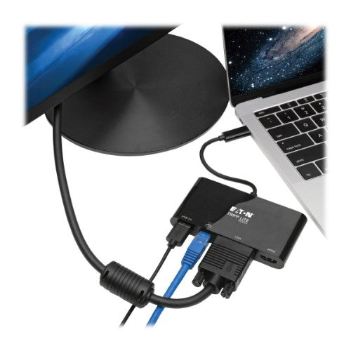 Tripp Lite U444-06N-HV4GUB USB graphics adapter Black