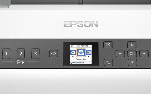Epson DS-730N Sheet-fed scanner 600 x 600 DPI A4 Black, Gray