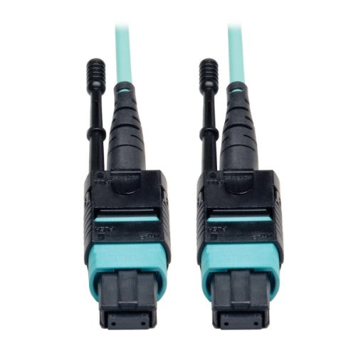 Tripp Lite N844-10M-12-P InfiniBand/fibre optic cable 396.1" (10.1 m) MTP Black, Turquoise