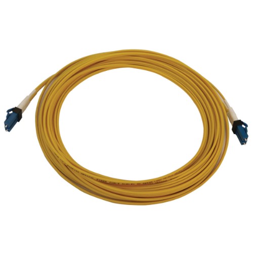 Tripp Lite N370X-10M InfiniBand/fibre optic cable 393.7" (10 m) LC OFNR Blue, Yellow