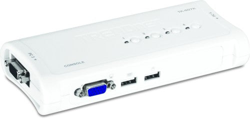 Trendnet TK-407K KVM switch Blue - Buy IT Solutions