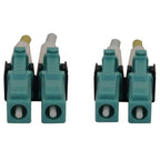 Tripp Lite N820X-01M-OM4 InfiniBand/fibre optic cable 39.4" (1 m) LC OFNR Aqua color