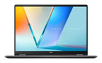 ASUS Vivobook 14 Flip TP3407AA-DS96T Copilot+ PC Intel Core Ultra 9 386H Hybrid (2-in-1) 14" Touchscreen WUXGA 32 GB LPDDR5x-SDRAM 1 TB SSD Wi-Fi 7 (802.11be) Windows 11 Home Gray