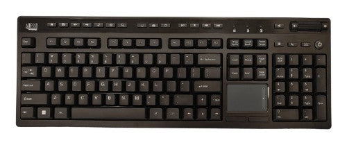 Adesso AKB-445UB keyboard Universal USB QWERTY US English Black