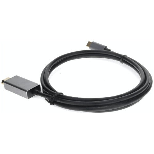 AddOn Networks USBC2H4MMAL-AA video cable adapter 72" (1.83 m) USB Type-C HDMI Black