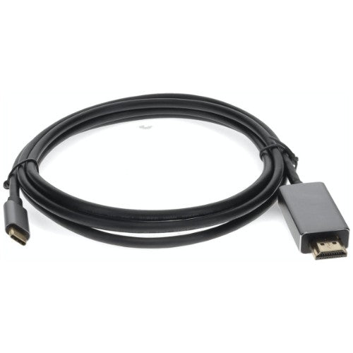 AddOn Networks USBC2H4MMAL-AA video cable adapter 72" (1.83 m) USB Type-C HDMI Black