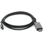 AddOn Networks USBC2H4MMAL-AA video cable adapter 72" (1.83 m) USB Type-C HDMI Black