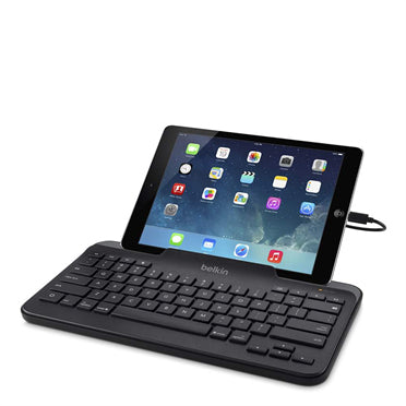 Belkin B2B130 mobile device keyboard Lightning Black