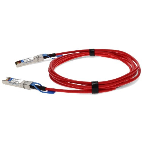AddOn Networks SFP-H25G-CU3M-RD-AO InfiniBand/fibre optic cable 118.1" (3 m) SFP28 Red