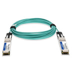 AddOn Networks ADD-QARQPA-AOC3M InfiniBand/fibre optic cable 118.1" (3 m) QSFP+ Active DAC Aqua color