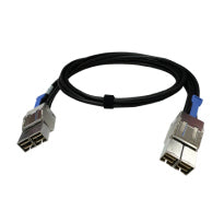 QNAP CAB-PCIE10M-8644-8X Serial Attached SCSI (SAS) cable 39.4" (1 m) Black