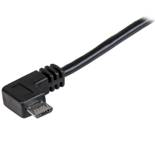 StarTech.com USBAUB2MRA USB cable USB 2.0 78.7" (2 m) USB A Micro-USB B Black