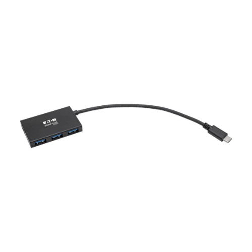 Tripp Lite U460-004-4A-AL interface hub USB 3.2 Gen 1 (3.1 Gen 1) Type-C 5000 Mbit/s Black
