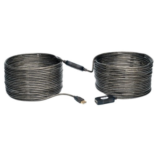 Tripp Lite U026-20M USB cable USB 2.0 787.4" (20 m) USB A 0.48 Gbit/s Gray