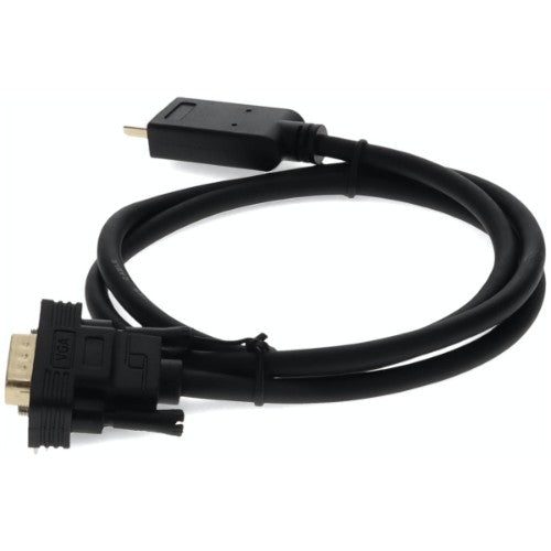 AddOn Networks HDMI2VGAMM6 video cable adapter 72" (1.83 m) HDMI Type A (Standard) VGA (D-Sub) Black