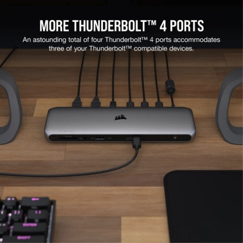 Corsair TBT200 Thunderbolt 4 2500 Mbit/s Silver