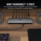 Corsair TBT200 Thunderbolt 4 2500 Mbit/s Silver