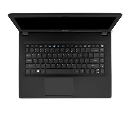 Acer TravelMate P2 P248-M-38Z5 Intel® Core™ i3 i3-6100U Laptop 14" 4 GB DDR3L-SDRAM 500 GB HDD Wi-Fi 5 (802.11ac) Windows 7 Professional Black