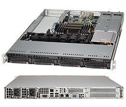 Supermicro SC815TQ-R700WB Rack Black 700 W