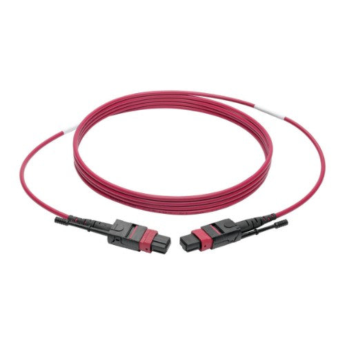Tripp Lite N845-01M-12-MG InfiniBand/fibre optic cable 39.4" (1 m) MPO/MTP CMP Black, Magenta