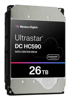 Western Digital DC HC590 internal hard drive 26 TB 7200 RPM 3.5" Serial ATA